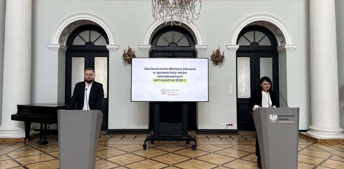 Nowa lista refundacyjna od 1 kwietnia. Onkologia i choroby rzadkie w centrum zmian