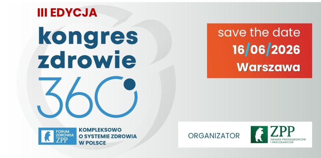 Zdrowie 360. Eksperci, decydenci i pracodawcy będą rozmawiać o przyszłości ochrony zdrowia