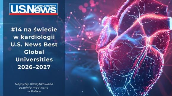 UMW najlepszą uczelnią medyczną w Polsce. Lider krajowej kardiologii w rankingu U.S. News