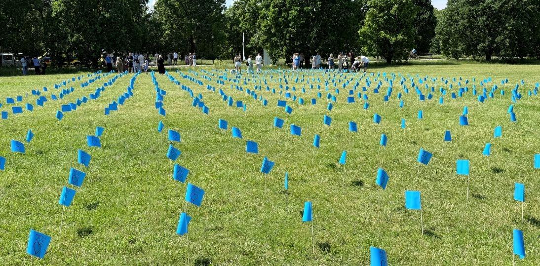 800 flag na poznańskiej Cytadeli i walka o sto żyć: Światowy Dzień ALS w Polsce