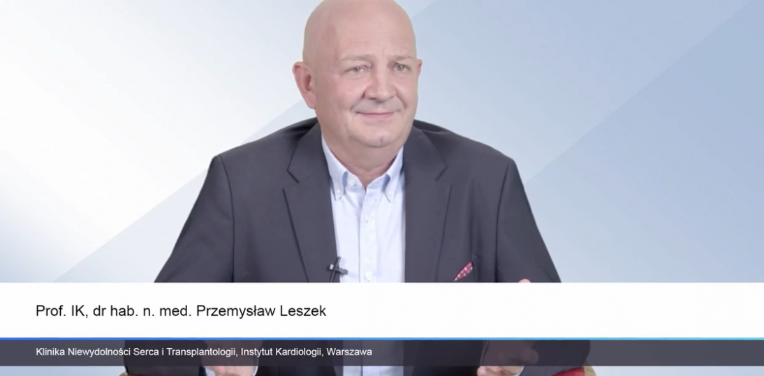 Prof. Przemysław Leszek: najważniejsza jest decyzja i zgoda na rzucenie palenia oraz pomoc najbliższych