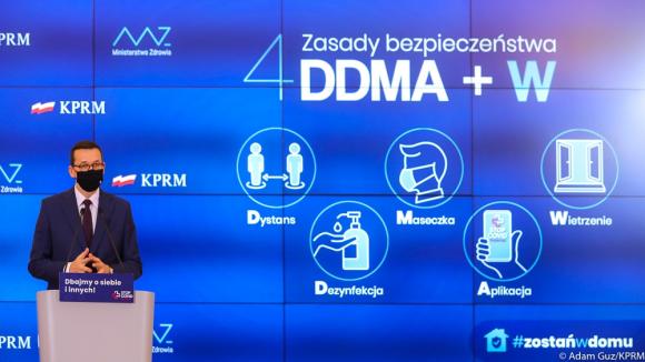 Nowe obostrzenia w walce z II falą pandemii koronawirusa