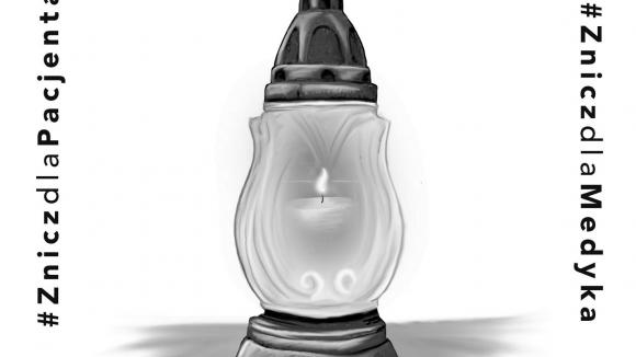 Rezydenci apelują: Zapalmy znicz dla zmarłych pacjentów i medyków