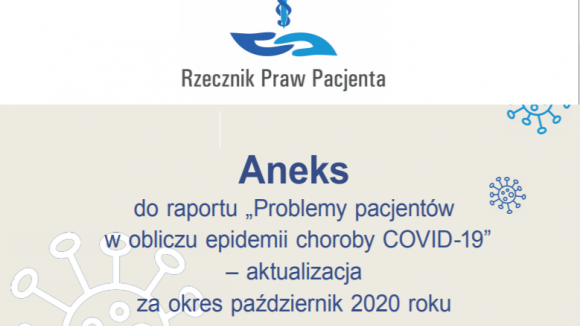 RPP publikuje kolejne dane o sytuacji pacjentów w czasie pandemii Covid-19
