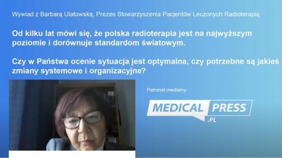 Czy polska radioterapia wymaga zmian systemowych i organizacyjnych - oceniają pacjenci