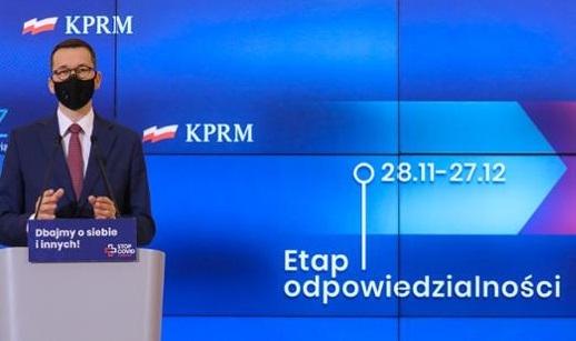 Kolejny etap w walce z pandemią - czas odpowiedzialności od 28.11