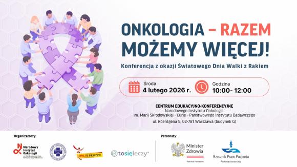 Konfernecja Onkologia - Razem Możemy Więcej!