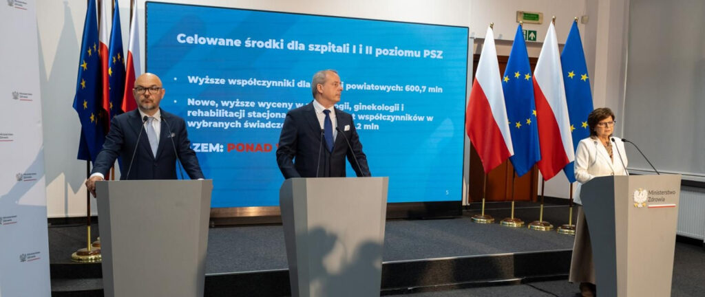 18 mld zł dla ochrony zdrowia: nowe finansowanie, wyższe wynagrodzenia i premie dla szpitali