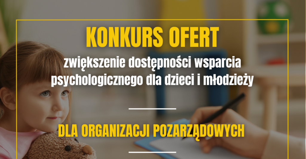 Dolny Śląsk podejmuje kolejne działania w zakresie wsparcia psychicznego dzieci i młodzieży. Ogłoszono 2 konkursy ofert dla organizacji pozarządowych