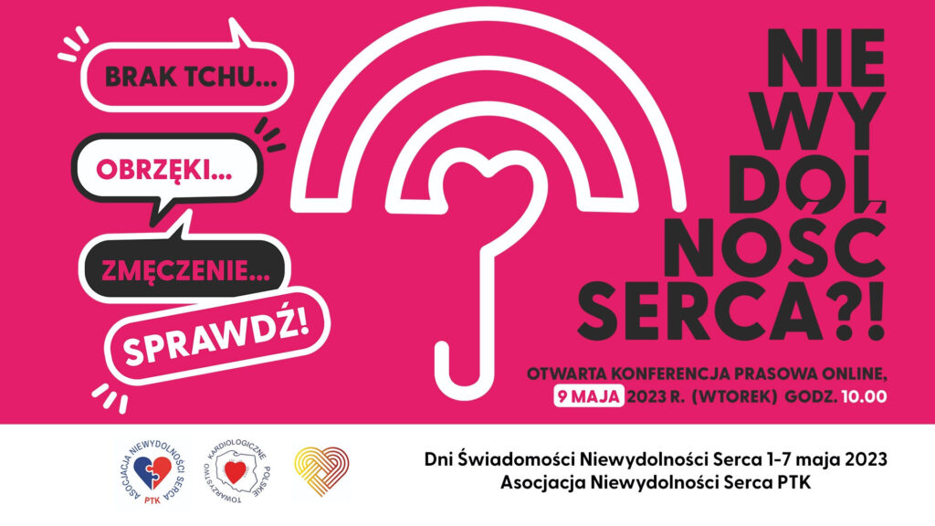 Dni Świadomości Niewydolności Serca 2023 już 1-7 maja!