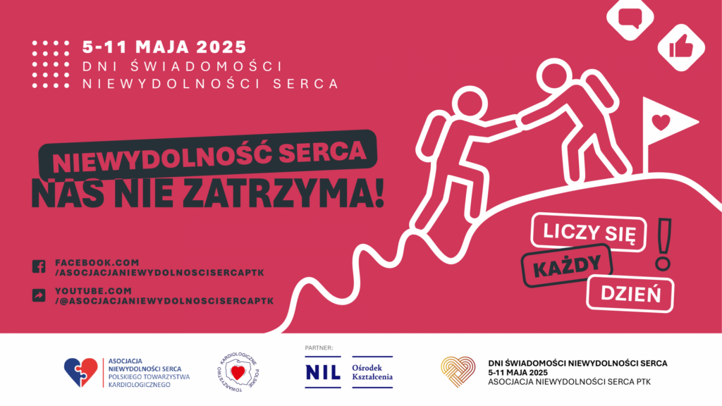 Niewydolność serca nas nie zatrzyma – trwają Dni Świadomości NS