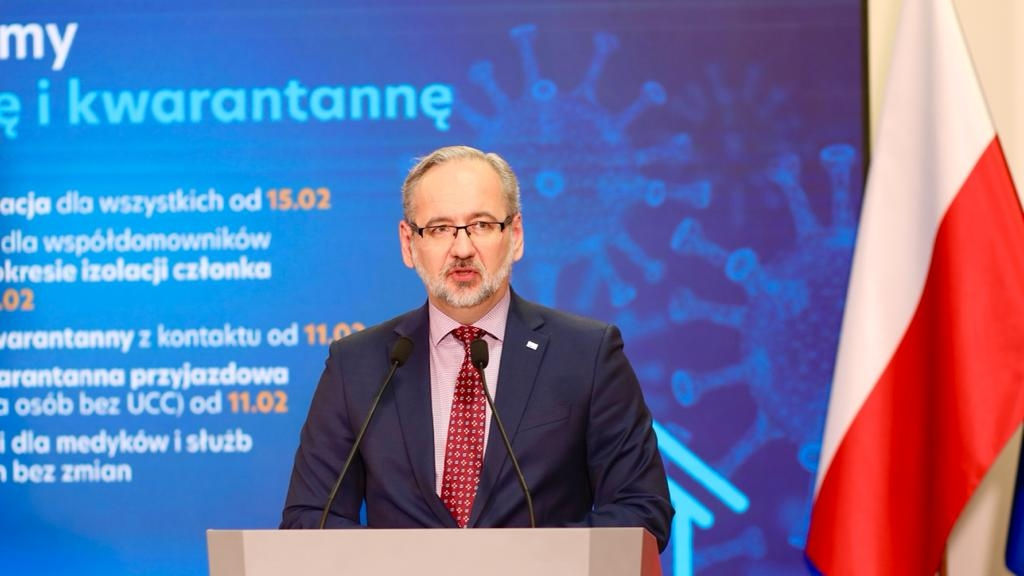 Minister Zdrowia zapowiada koniec pandemii oraz łagodzenie obostrzeń