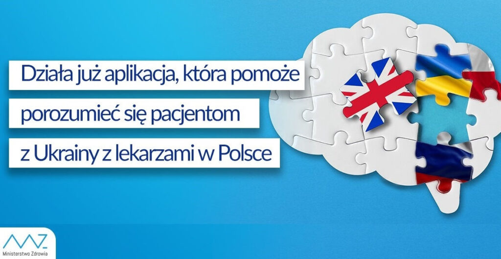 Aplikacja LikarPL pomaga porozumiewać się pacjentom z Ukrainy z lekarzami w Polsce