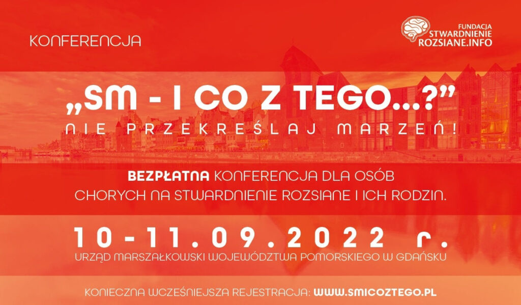 Ogólnopolska konferencja dla pacjentów chorych na stwardnienie rozsiane 10-11 września