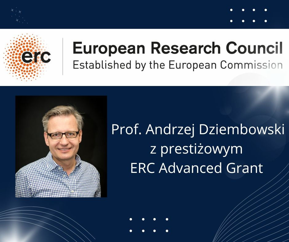 Prof. Andrzej Dziembowski z prestiżowym ERC Advanced Grant na badania mechanizmów procesowania mRNA w komórkach i całym organizmie