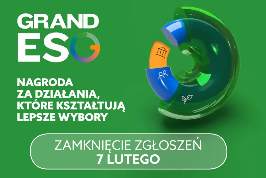 Konkurs Grand ESG – przedłużenie terminu przyjmowania zgłoszeń do 7 lutego