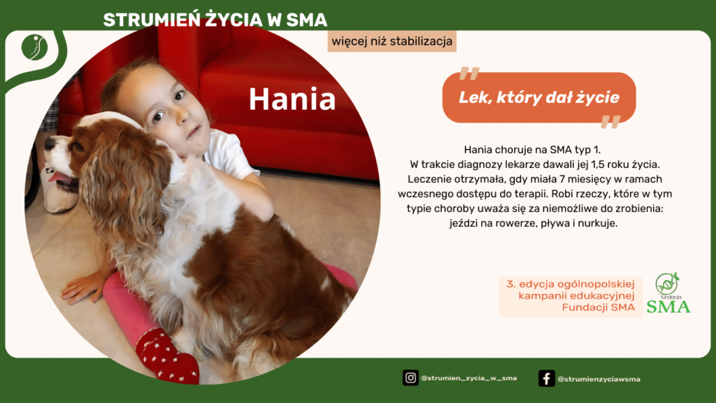 Lek, który dał życie.  Poznajcie niezwykłą historię 7-letniej Hani z SMA1, której lekarze dawali półtora roku życia
