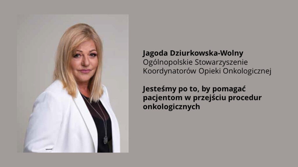 Wiceprezes Ogólnopolskiego Stowarzyszenia Koordynatorów Opieki Onkologicznej o oczekiwaniach środowiska w świetle ustawy o KSO