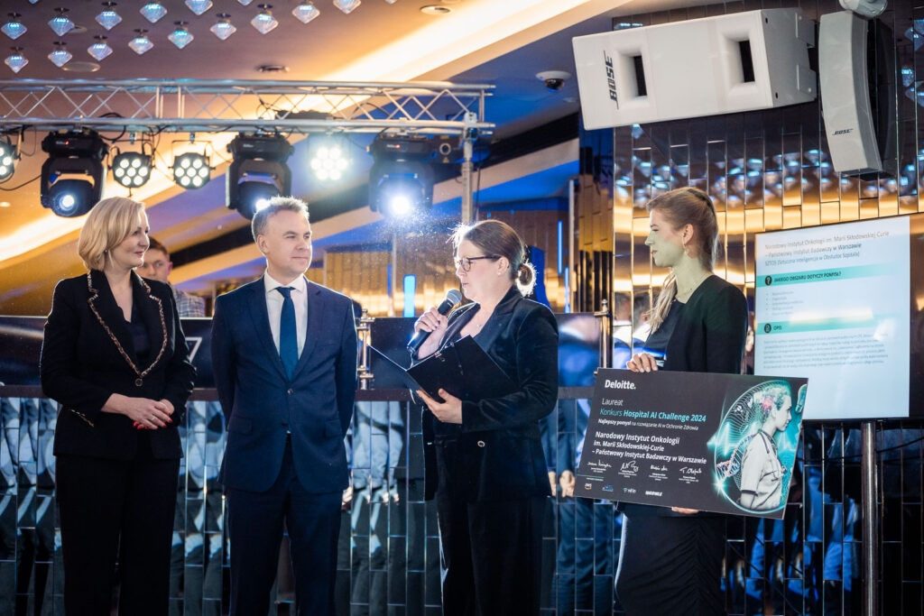 Narodowy Instytut Onkologii zwycięzcą konkursu Hospital AI Challenge