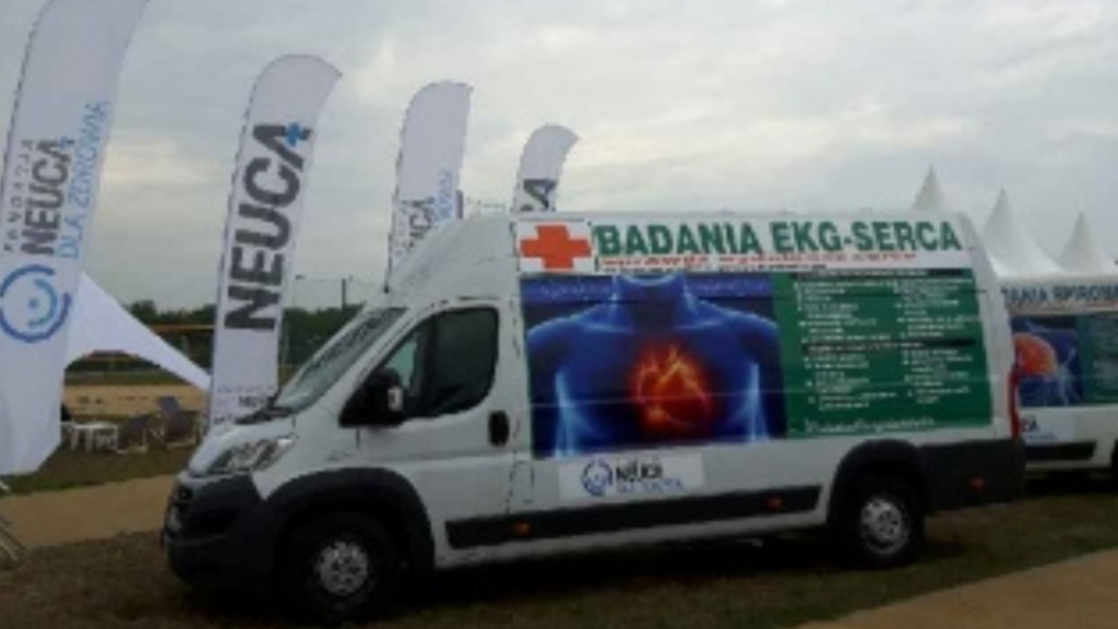 Bezpłatne badania serca w kardiobusie Fundacji NEUCA dla Zdrowia