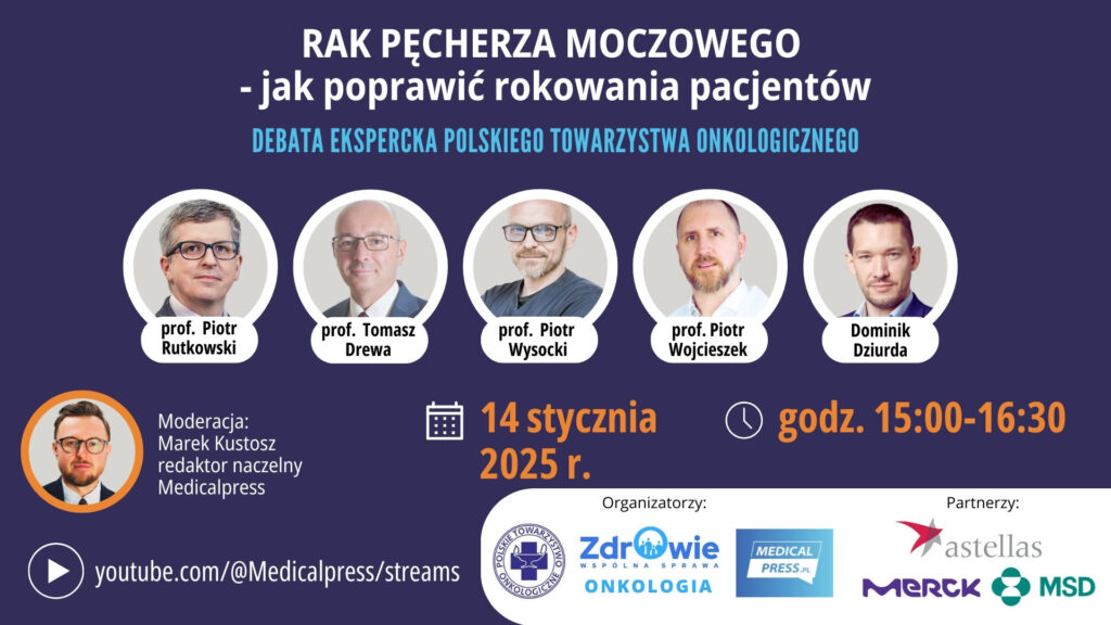Rak pęcherza moczowego – jak poprawić rokowania pacjentów (debata ekspercka)