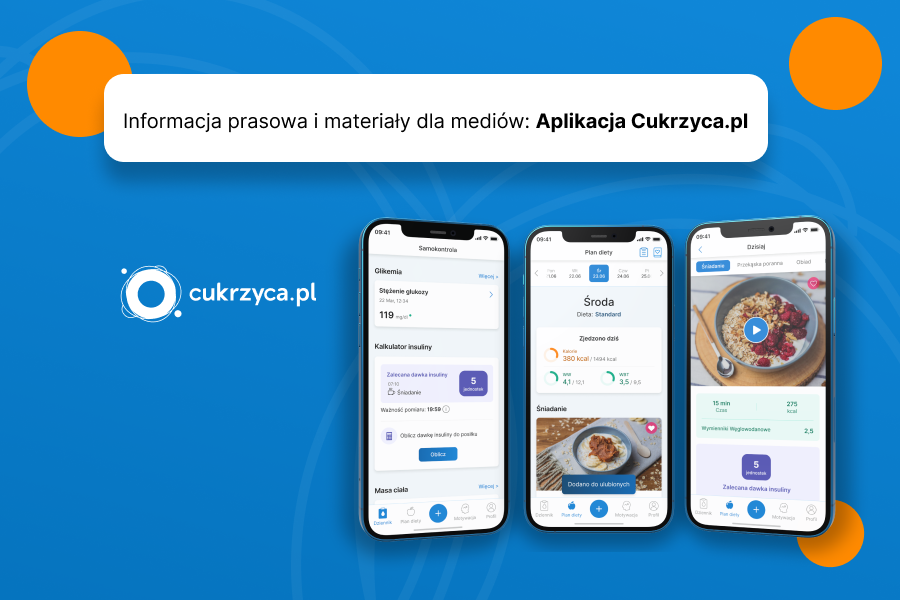 Cukrzyca.pl: Nowa aplikacja dla diabetyków – spersonalizowane odżywianie na wyciągnięcie ręki
