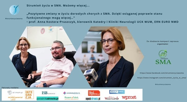 Pozytywne zmiany w życiu dorosłych chorych z SMA. Dzięki osiąganej poprawie stanu funkcjonalnego mogą więcej