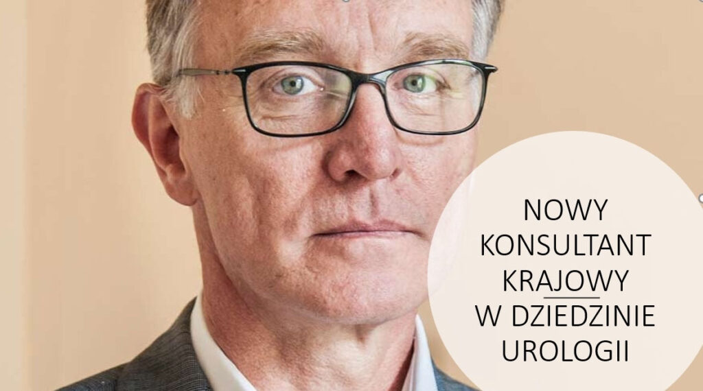 Prof. Tomasz Szydełko nowym konsultantem w dziedzinie urologii