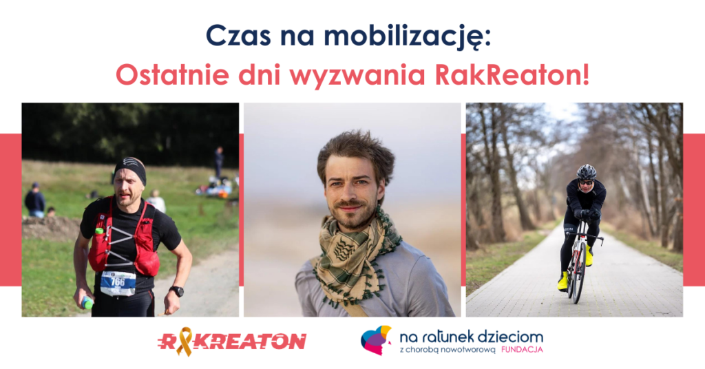RakReaton przedłużony do 7 października. Fundacja Na Ratunek Dzieciom z Chorobą Nowotworową wspiera Podopiecznych dotkniętych przez powódź