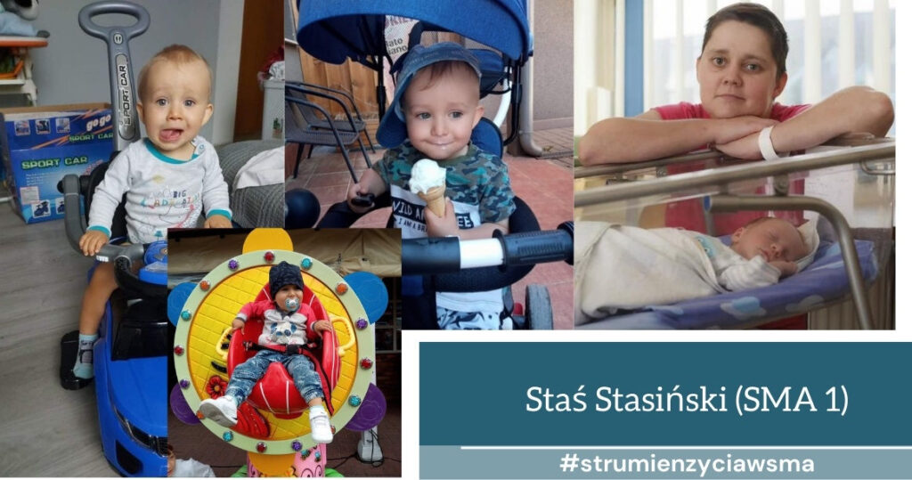 Wygrana na starcie – historia Stasia Stasińskiego chorującego na SMA 1, który otrzymał leczenie w 20 godzinie życia