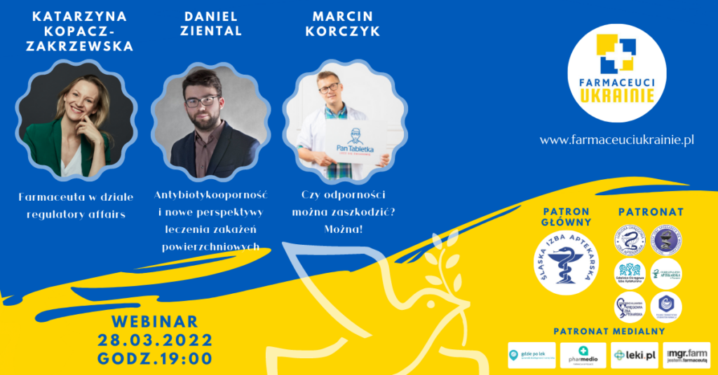 Farmaceuci Ukrainie zapraszają na kolejny webinar