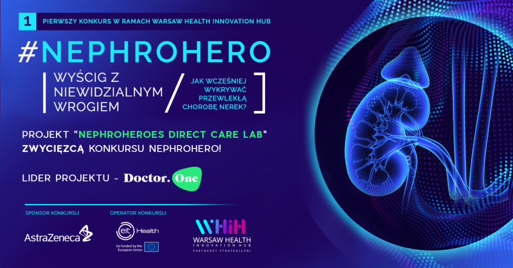 Nephrohero – Doctor.One laureatem pierwszego konkursu w ramach Warsaw Health Innovation Hub