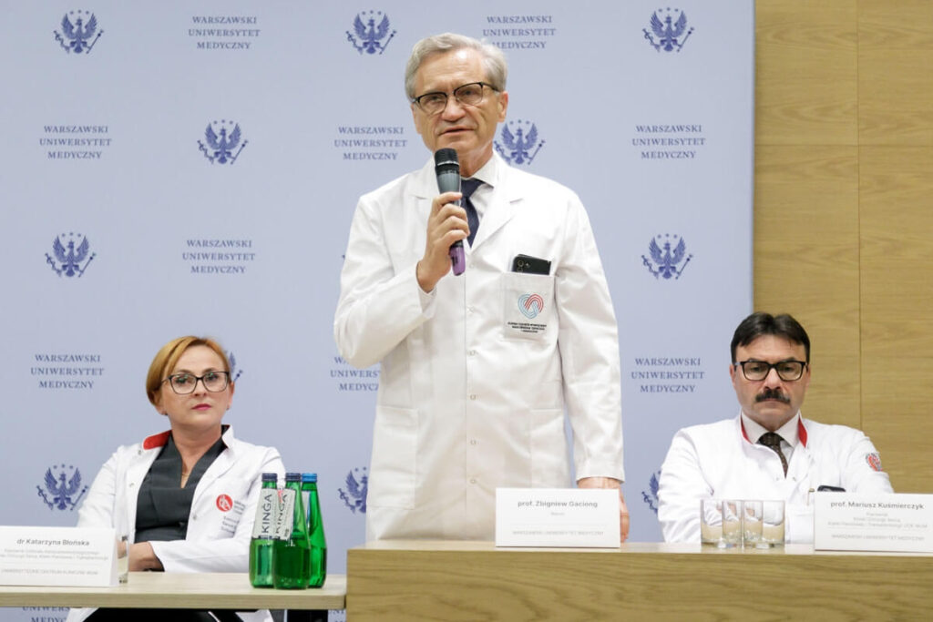 Wystartował program transplantacji płuc w Uniwersyteckim Centrum Klinicznym WUM