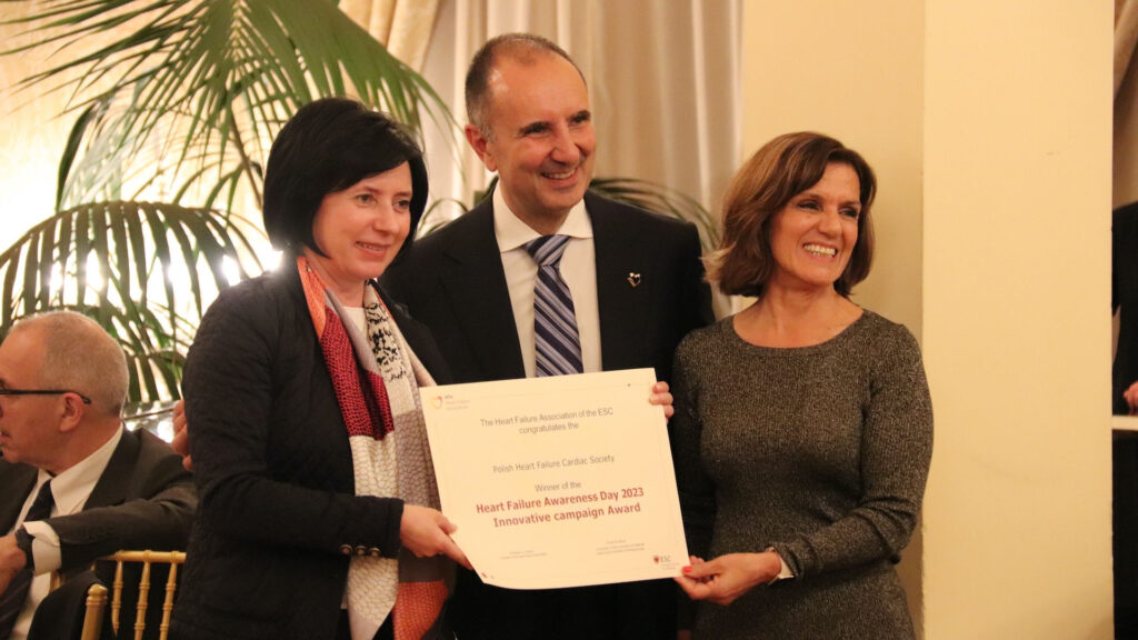 Asocjacja Niewydolności Serca PTK z nagrodą The Heart Failure Association of the ESC!