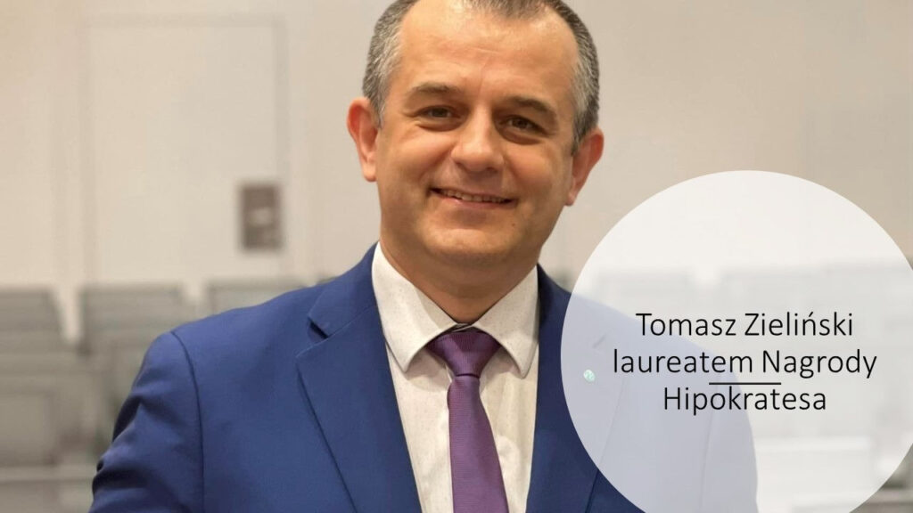 Wiceprezes Porozumienia Zielonogórskiego laureatem Nagrody Hipokratesa