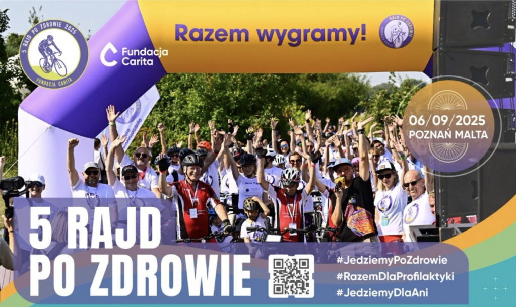 Rajd Po Zdrowie 2025 w Poznaniu – pacjenci i lekarze razem pokazują, że „niemożliwe nie istnieje”